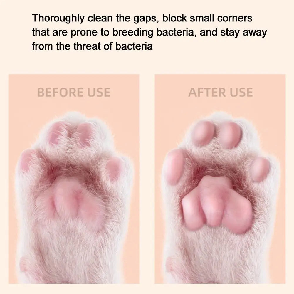 Low-Noise Pet Paw Trimmer with LED Light