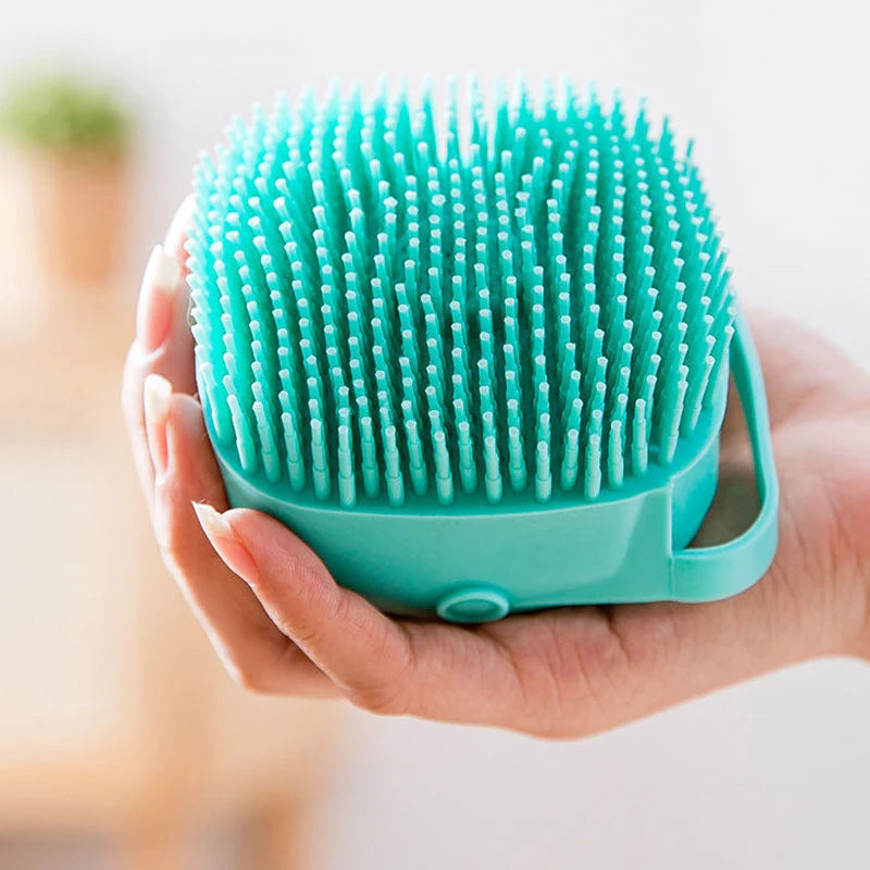Silicone Pet Bath & Shampoo Brush