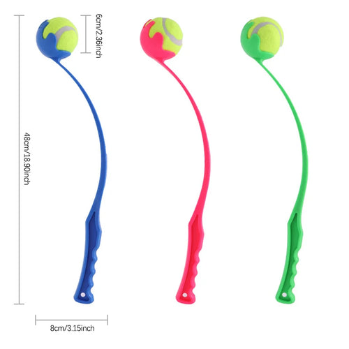 Interactive Dog Ball Launcher – Hands-Free Fetch Toy