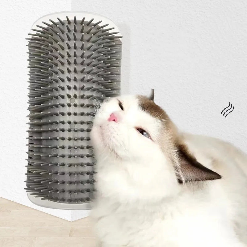 Self-Grooming Cat Corner Brush