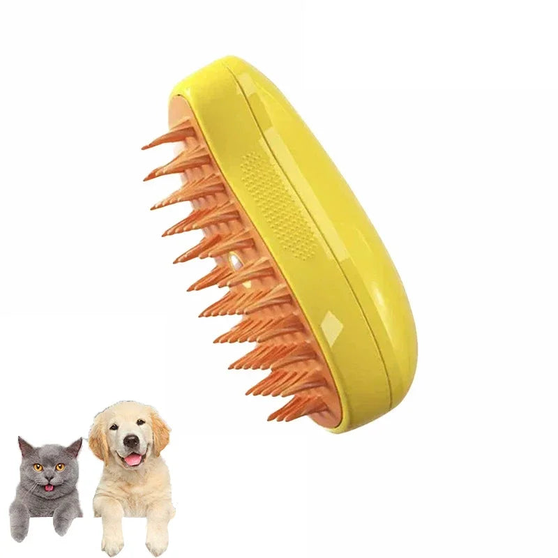 3-in-1 Mist Grooming Brush for Cats & Dogs