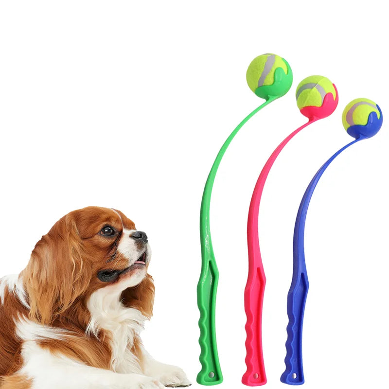 Interactive Dog Ball Launcher – Hands-Free Fetch Toy