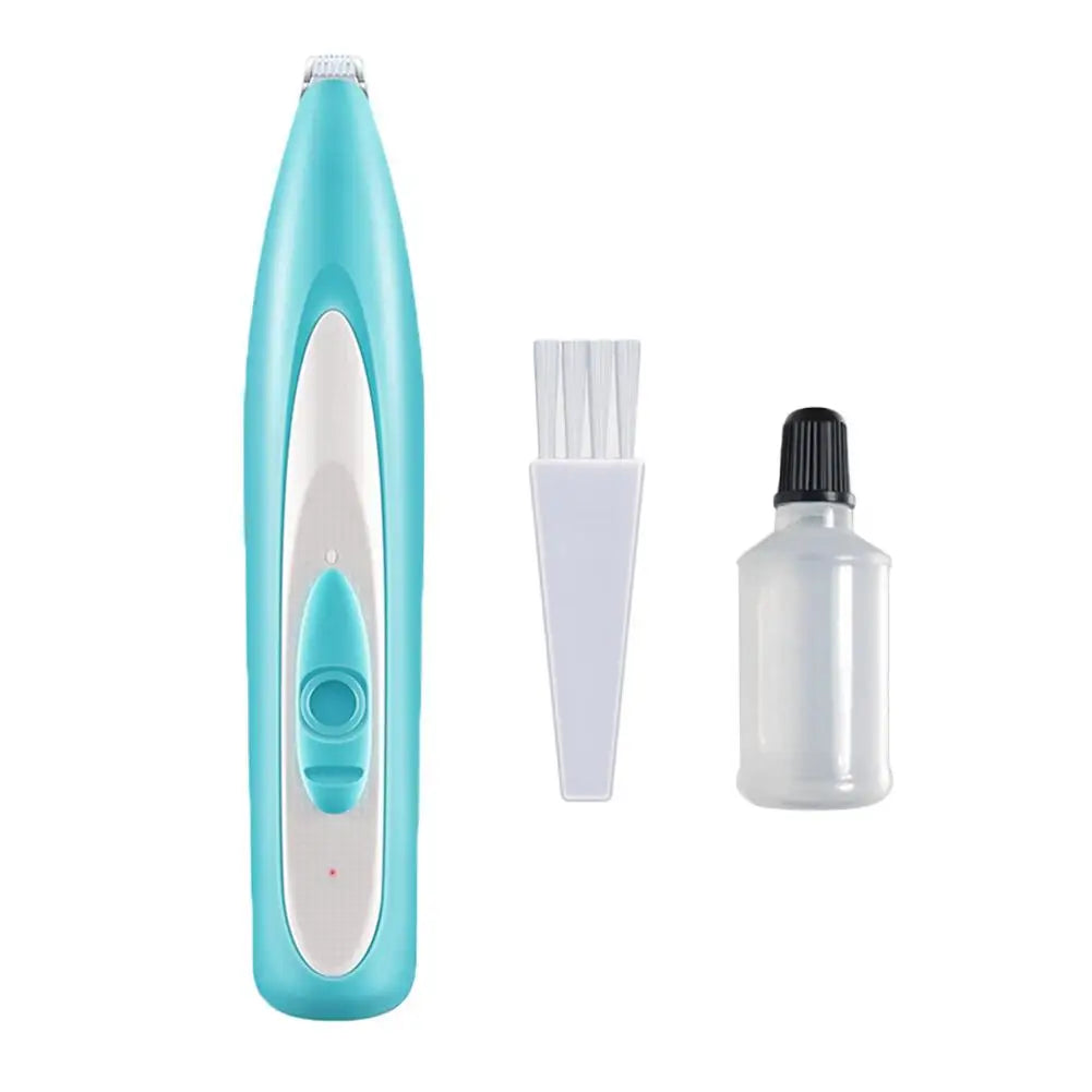 Low-Noise Pet Paw Trimmer with LED Light