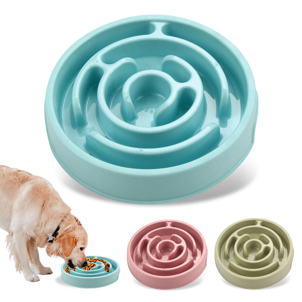 Slow Feeder Dog Bowl – Non-Slip Healthy Eating Design