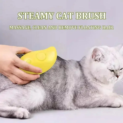 3-in-1 Mist Grooming Brush for Cats & Dogs