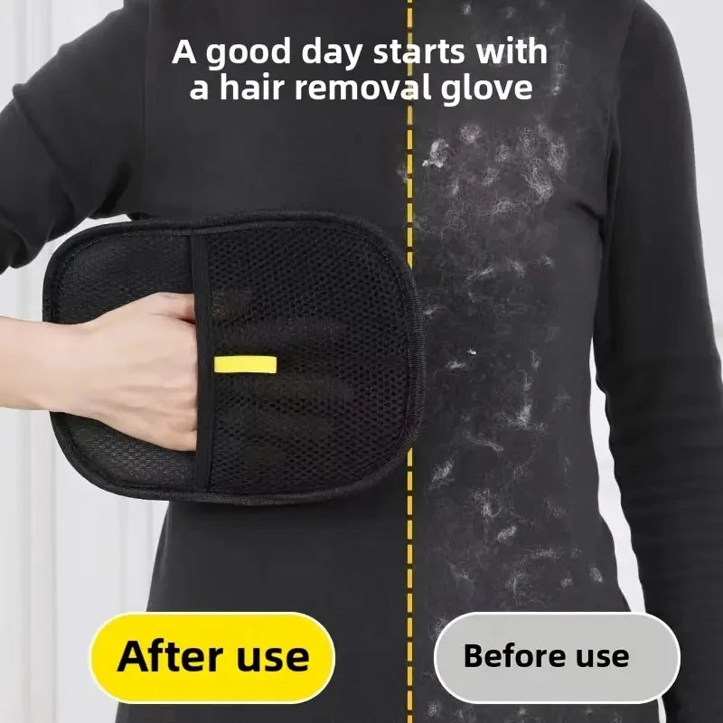 Reusable Pet Hair Remover Glove – Clothes, Sofa & Car