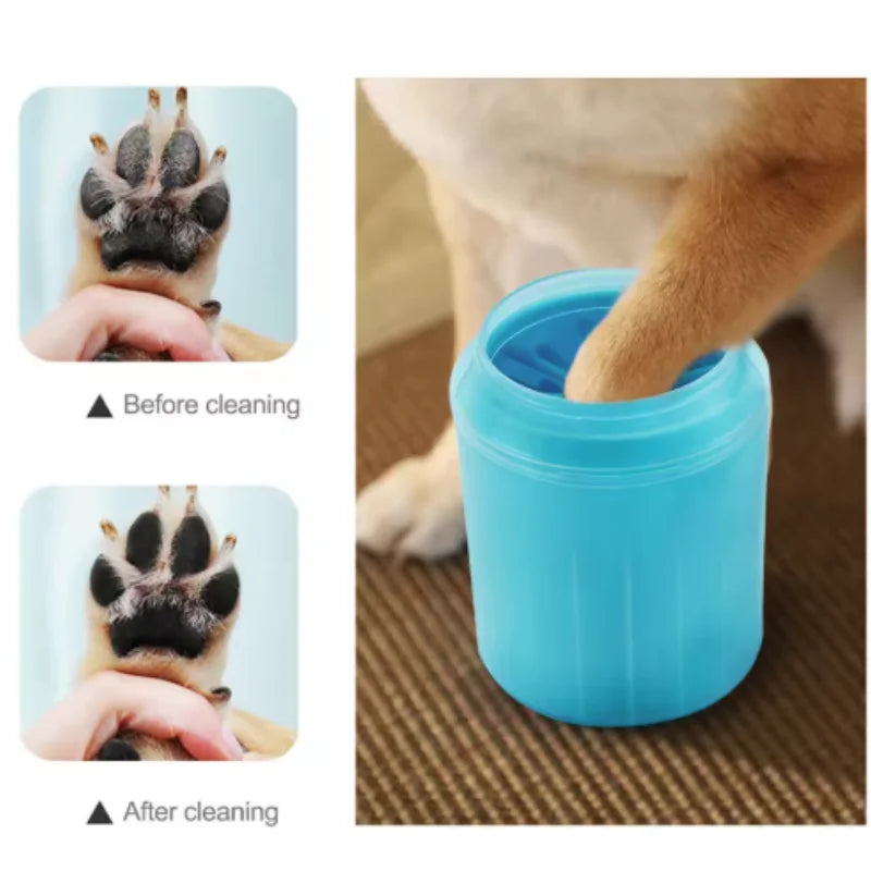 Portable Dog Paw Cleaner for Muddy Walks