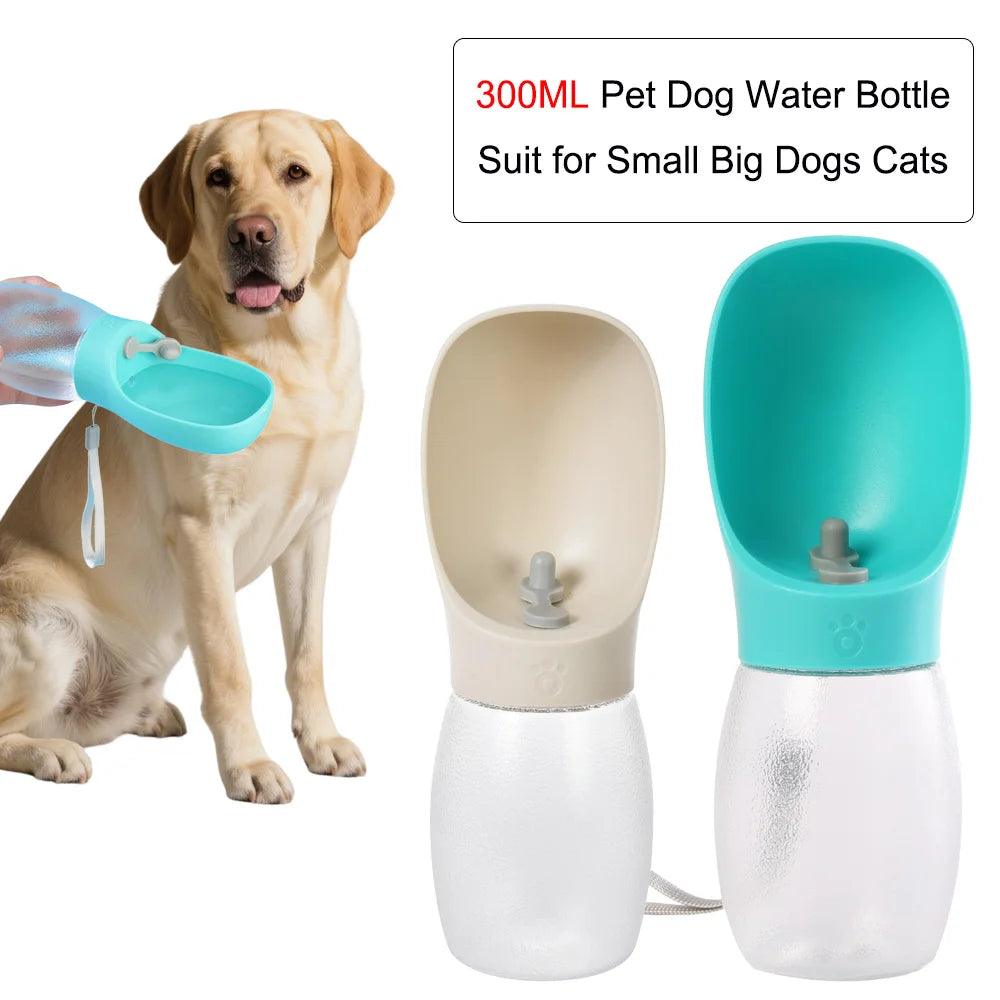 Portable Dog Water Bottle for Walks & Travel