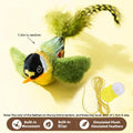 Sound-Activated Bird Cat Toy – Elastic Hanging Play Toy