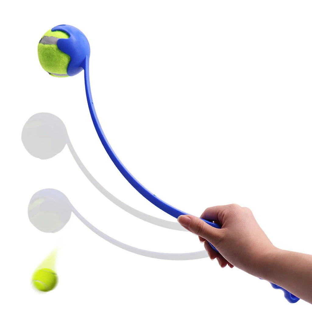 Interactive Dog Ball Launcher – Hands-Free Fetch Toy