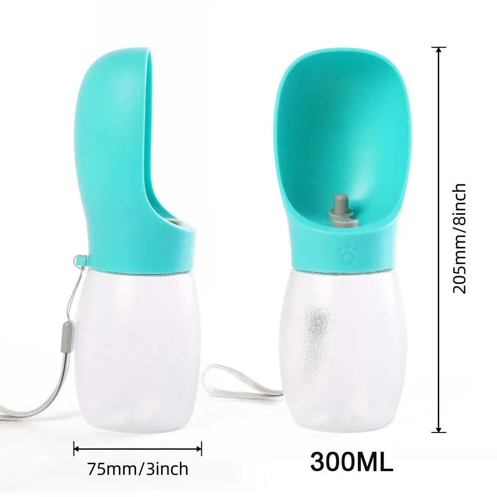 Portable Dog Water Bottle for Walks & Travel