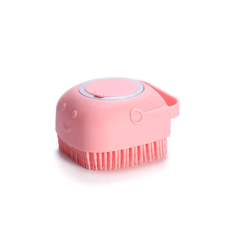 Silicone Pet Bath & Shampoo Brush