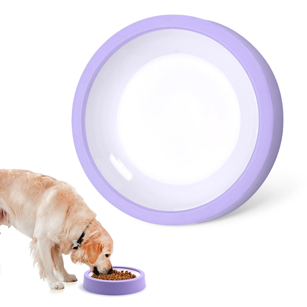 Slow Feeder Dog Bowl – Non-Slip Healthy Eating Design