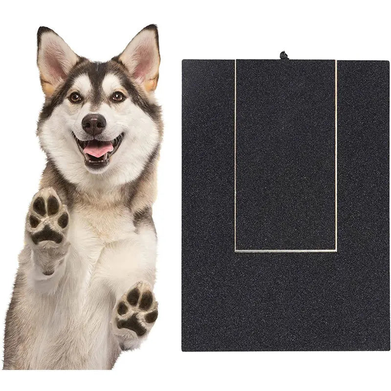 Dog Nail Scratch Board with Hidden Treat Box