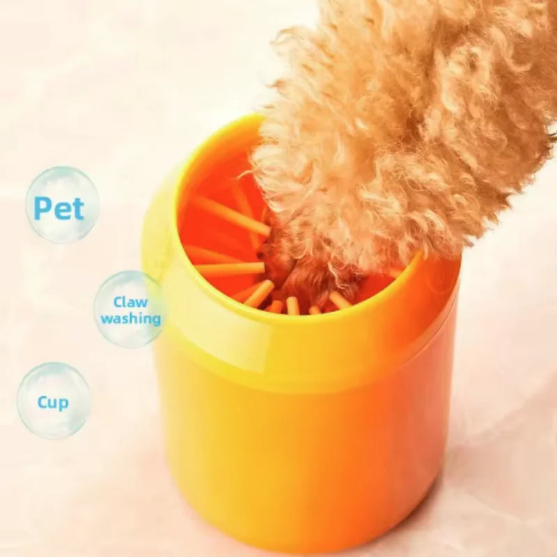 Portable Dog Paw Cleaner for Muddy Walks
